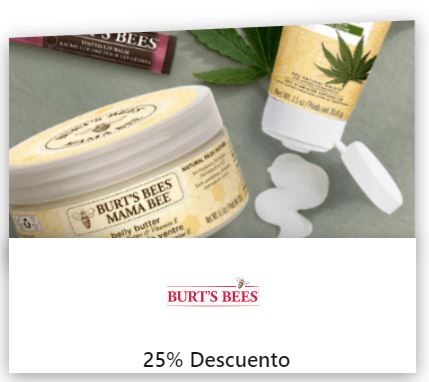 burt bees codigo descuento estudiantes